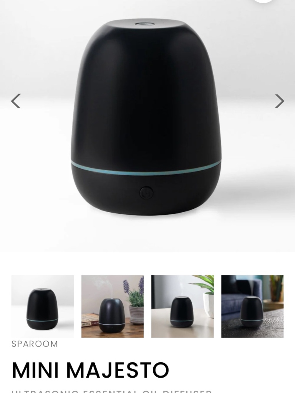 Essential oil diffuser Mini Majesto